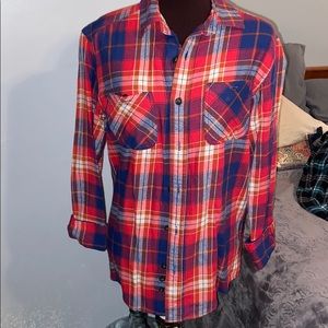 Flannel. Never worn.